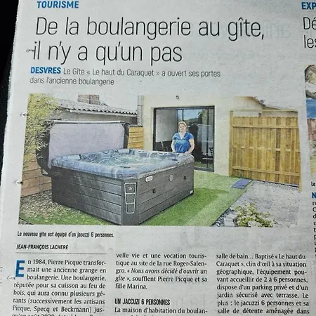 Le Du Caraquet מלון 3*